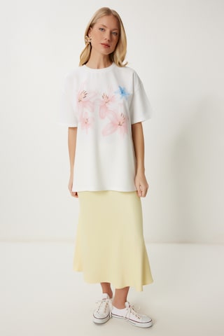 Maglia extra large di Happiness İstanbul in beige