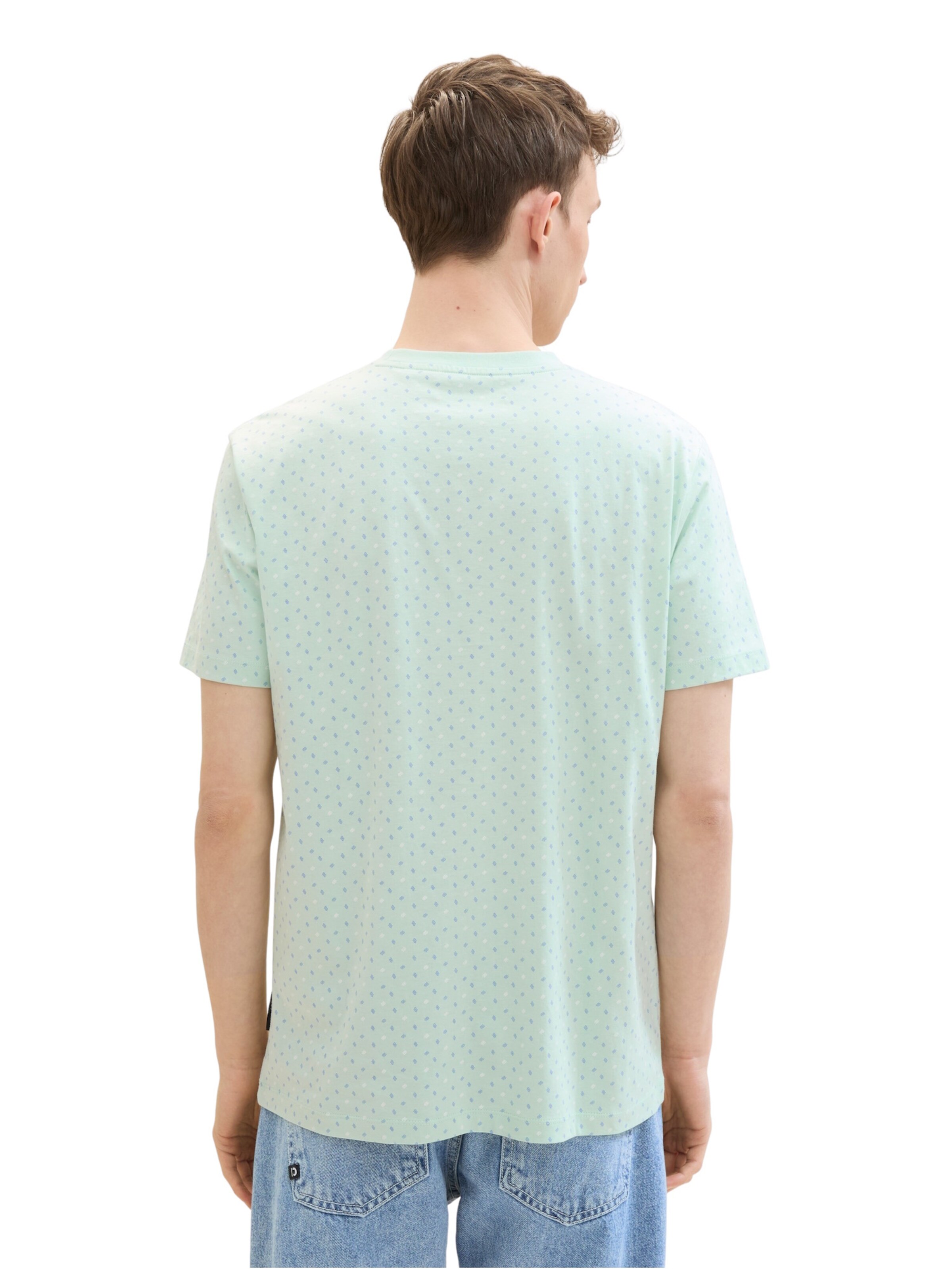 TOM TAILOR DENIM T-Shirt in Grün