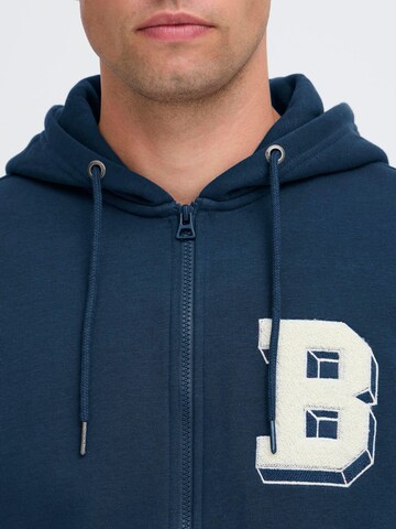 BLEND Sweat jacket ' BHBadel ' in Blue