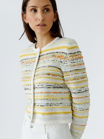 OUI Strickjacke in Mischfarben