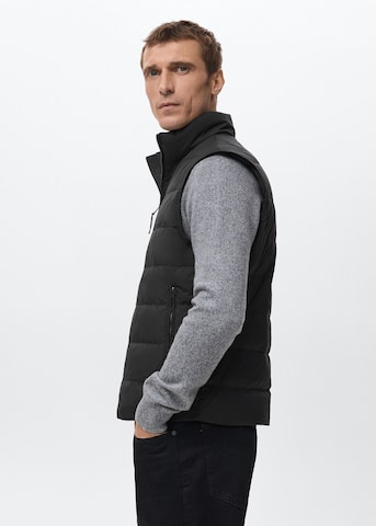 MANGO MAN Vest 'Mirlost' in Black