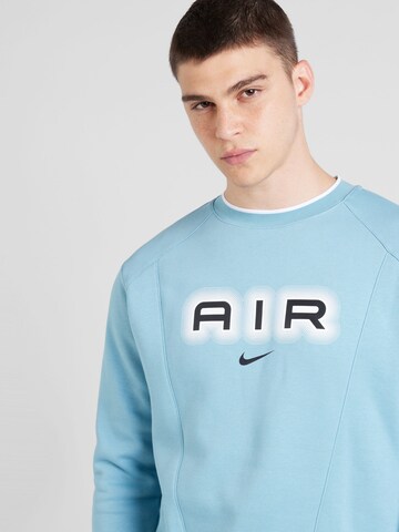 Nike Sportswear Sweatshirt 'AIR' i blå
