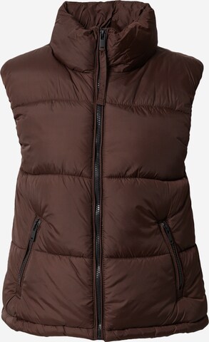 b.young Bodywarmer 'BOMINA' in Bruin: voorkant