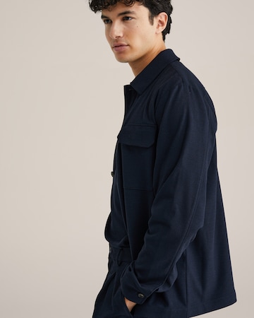 WE Fashion Mugav suurus Triiksärk, värv sinine