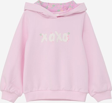 s.Oliver Sweatshirt in Roze: voorkant