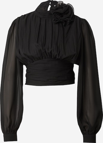 Camicia da donna 'UBIA' di SISTERS POINT in nero: frontale