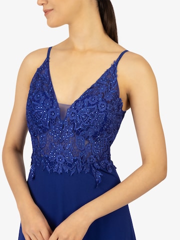 APART - Vestido de noche en azul