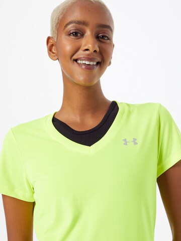 T-shirt fonctionnel UNDER ARMOUR en jaune