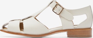 LOTTUSSE Sandals 'Claire' in White: front