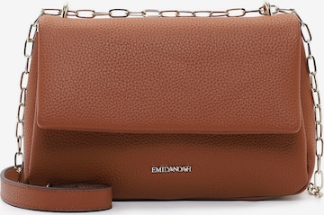 Emily & Noah Crossbody Bag 'Kiara' in Brown: front