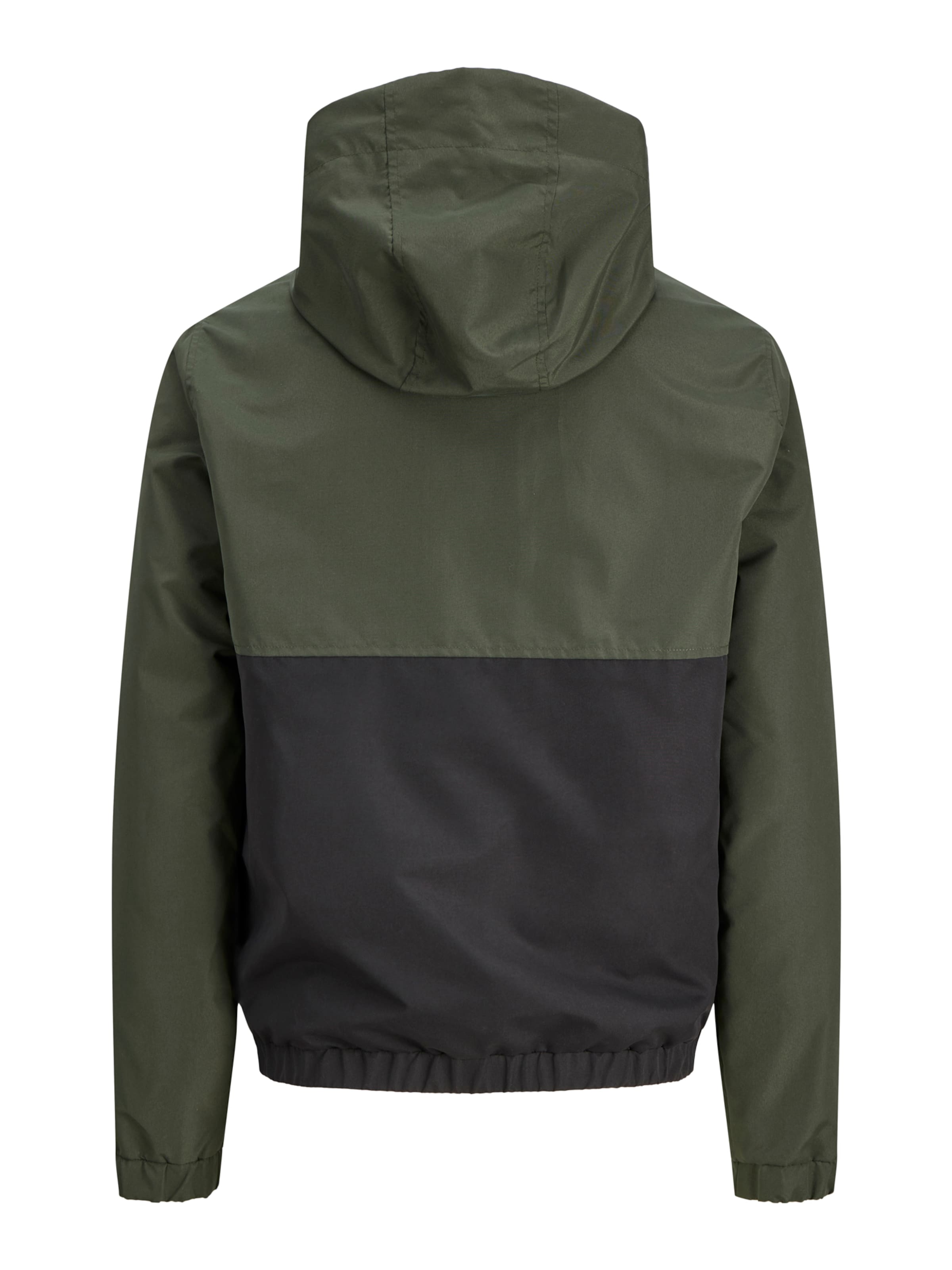 JACK & JONES Φθινοπωρινό και ανοιξιάτικο μπουφάν 'JWHMASH' σε πράσινο