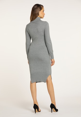 faina Dress in Grey