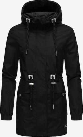 Parka mi-saison 'Neophee' NAVAHOO en noir : devant