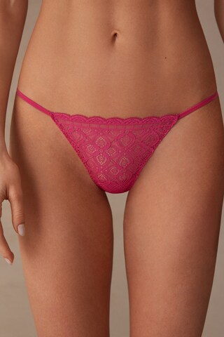 INTIMISSIMI Thong in Pink: front