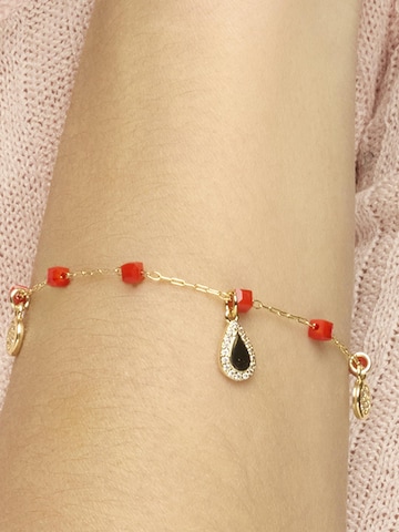 Luxenter Armband 'Kirrio' in Rood