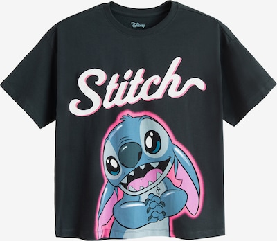 134 dydžio Marškinėliai 'LILO&STITCH' iš Cool Club, spalva – mėlyna / tamsiai mėlyna / rožinė, Prekių apžvalga