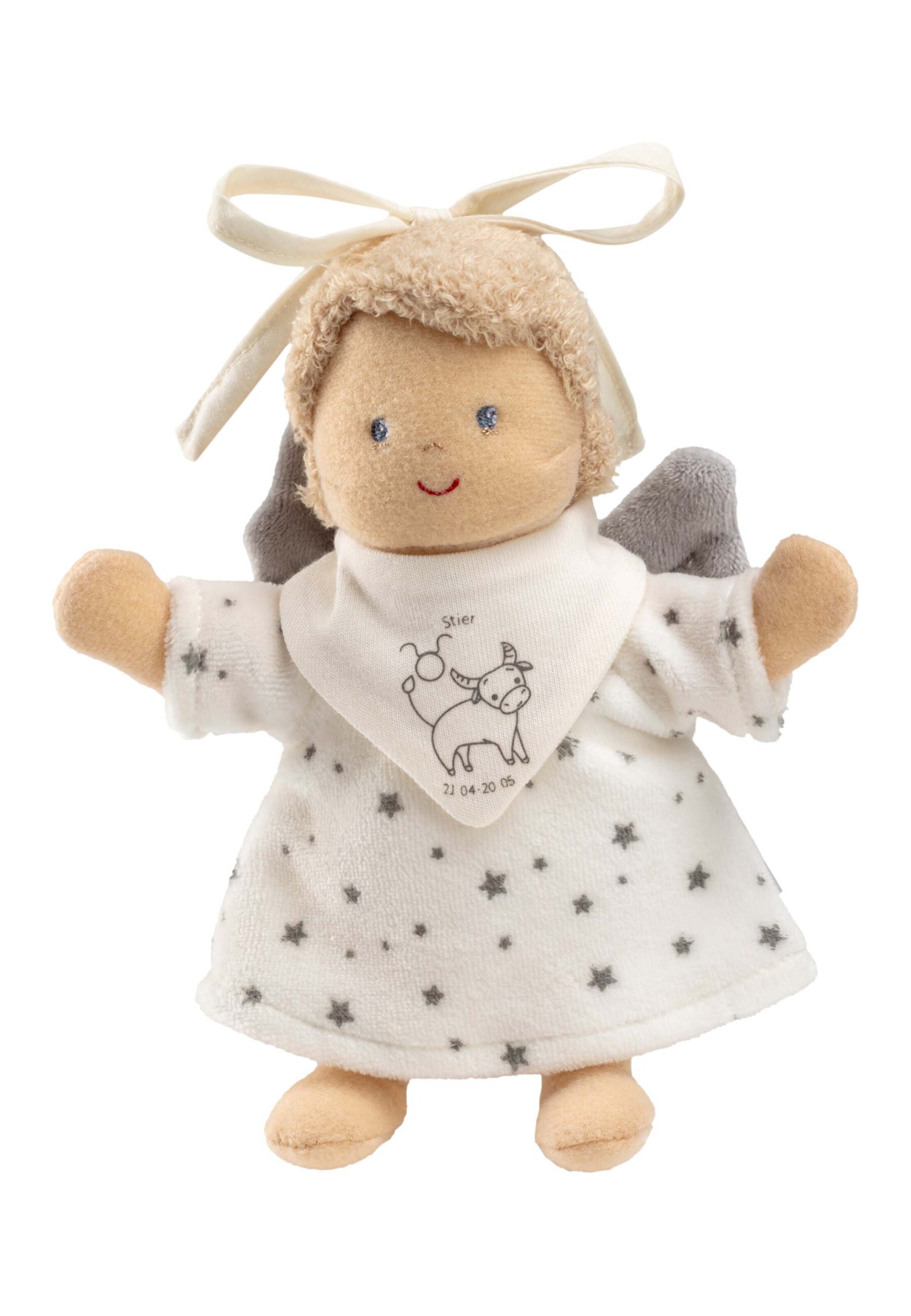 STERNTALER Stuffed animals 'Sternzeichen' in Beige: front