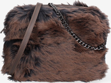 Borsa a spalla di Gave Lux in marrone: frontale
