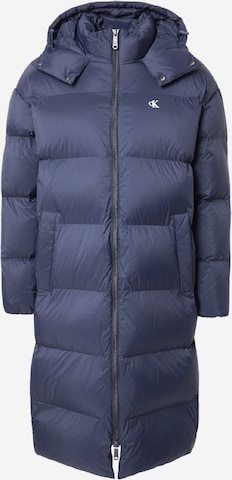 Cappotto invernale di Calvin Klein Jeans in blu: frontale