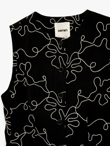 Koton Suit Vest in Black
