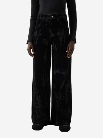 BOGNER Wide leg Jeans 'Lizzy' in Black: front