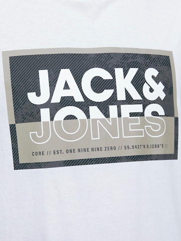 JACK & JONES Koszulka 'LOGAN' w kolorze biały
