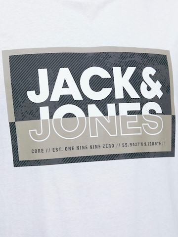 JACK & JONES Тениска 'LOGAN' в бяло