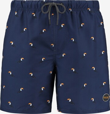 Shiwi Kratke kopalne hlače | modra barva: sprednja stran