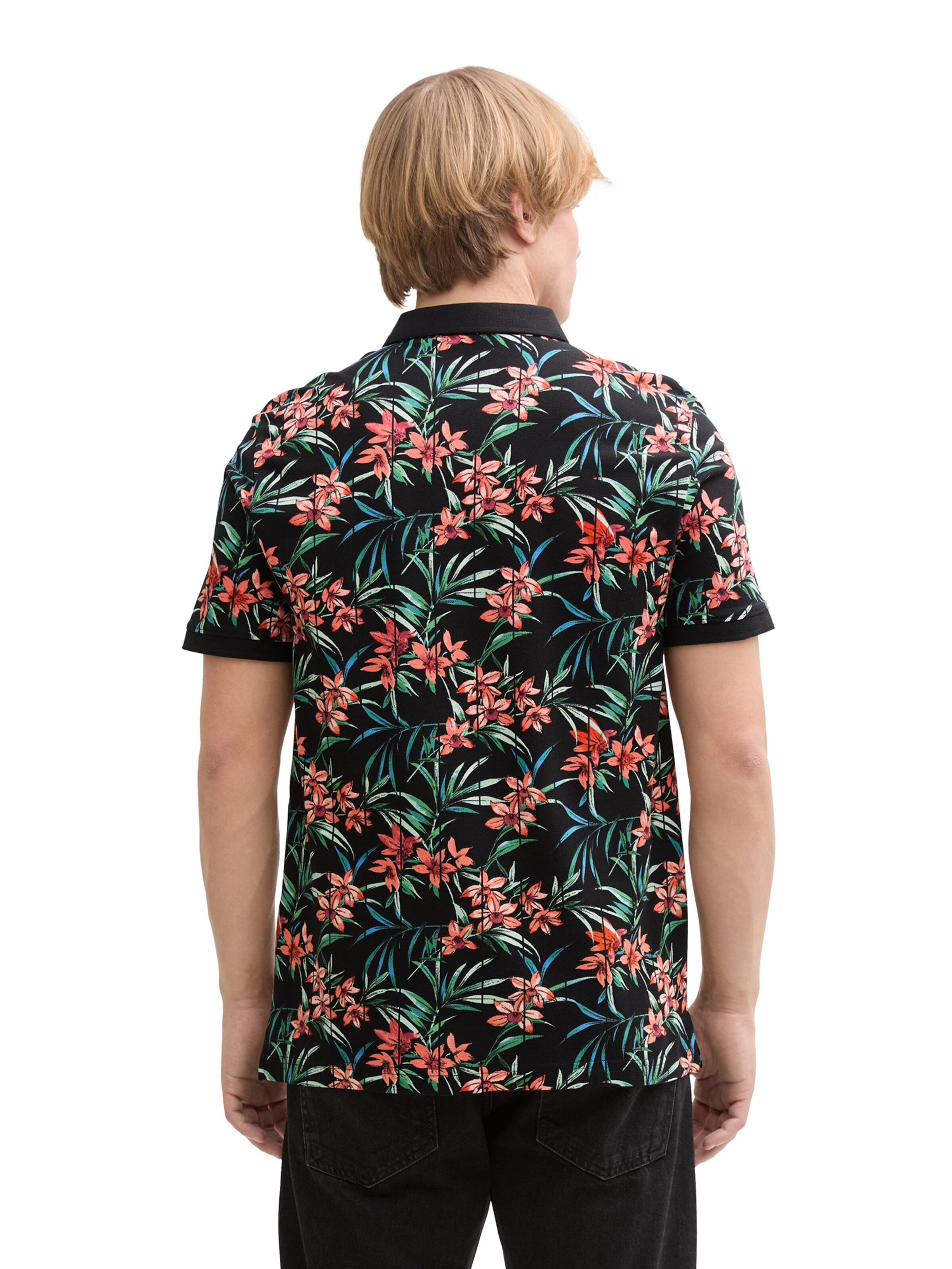 Tricou de la TOM TAILOR DENIM pe negru