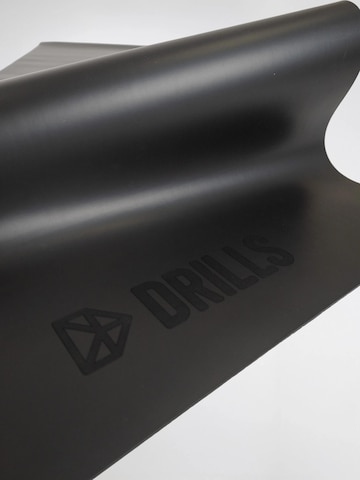 DRILLS Apparel - Esterilla 'DRILLS Yoga- und Fitnessmatte' en negro