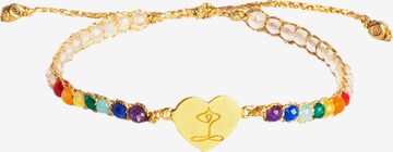 Samapura Jewelry Armband 'Chakra' in Goud: voorkant