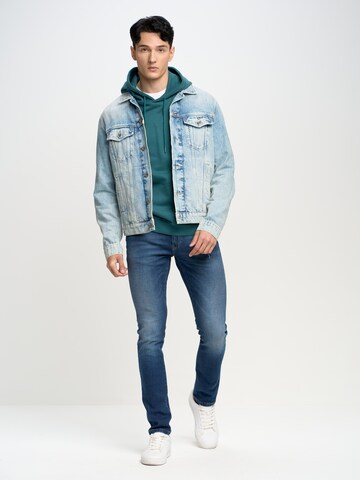 BIG STAR Skinny Jeans 'Owen' in Blau