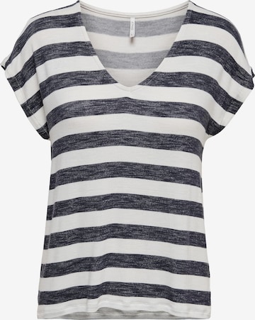 T-shirt ONLY en bleu : devant