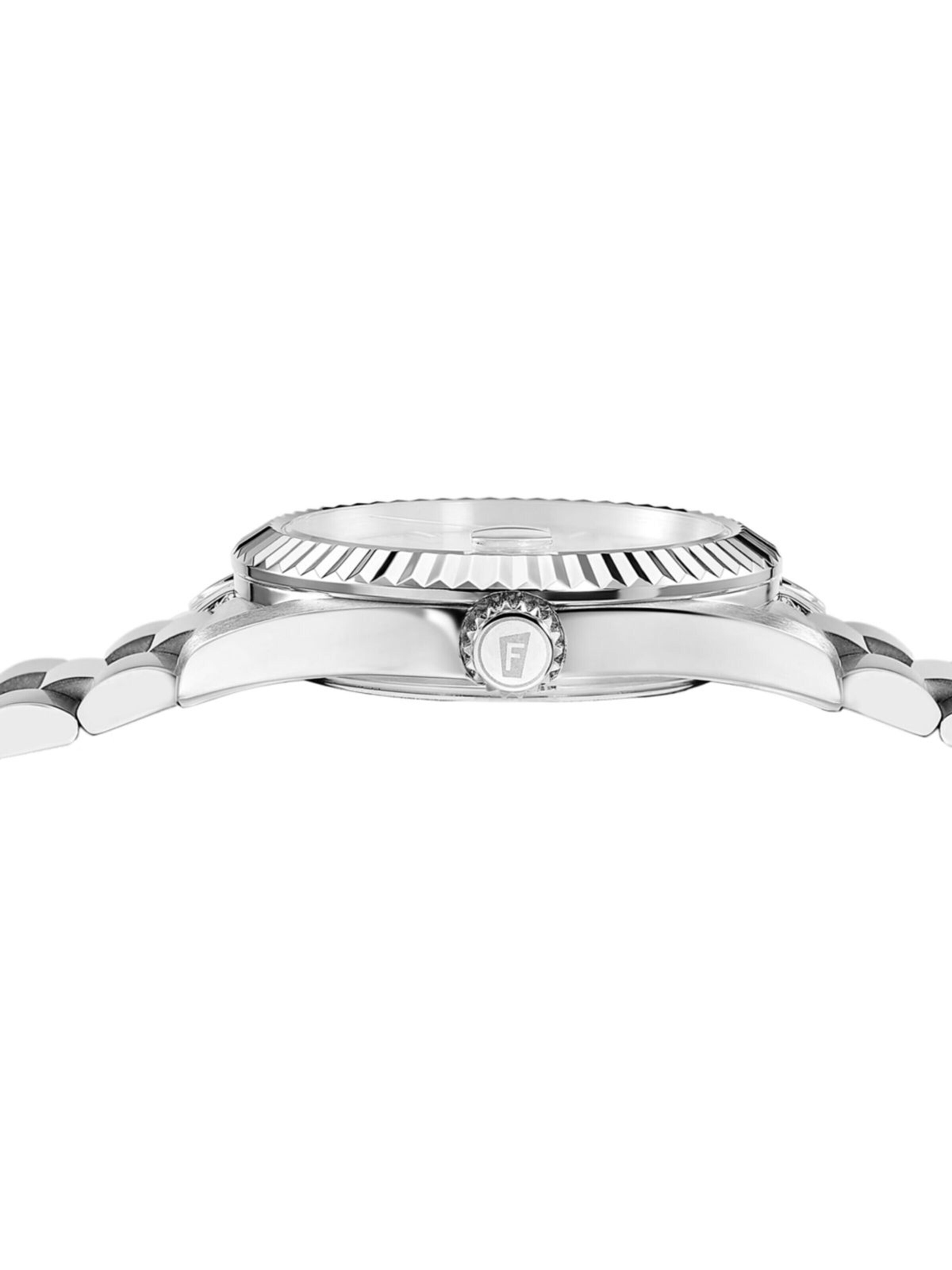 FESTINA Analoog horloge 'Date watch Classic Steel Swiss Made' in Zwart