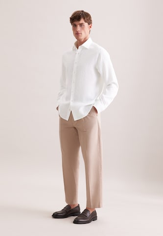 SEIDENSTICKER Regular Fit Businesshemd in Weiß