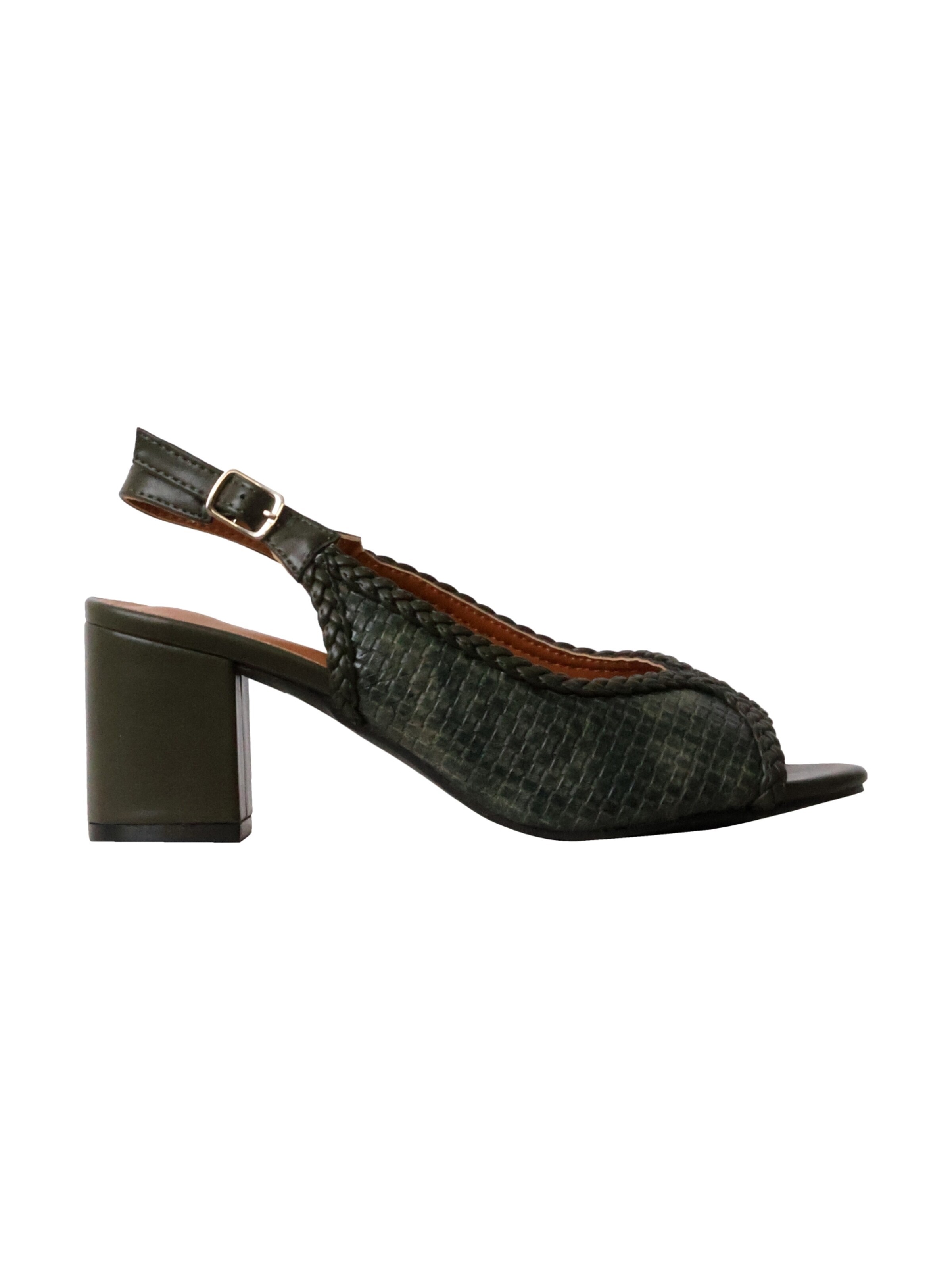 Décolleté 'Supermodische Pumps' di POTI PATI in verde
