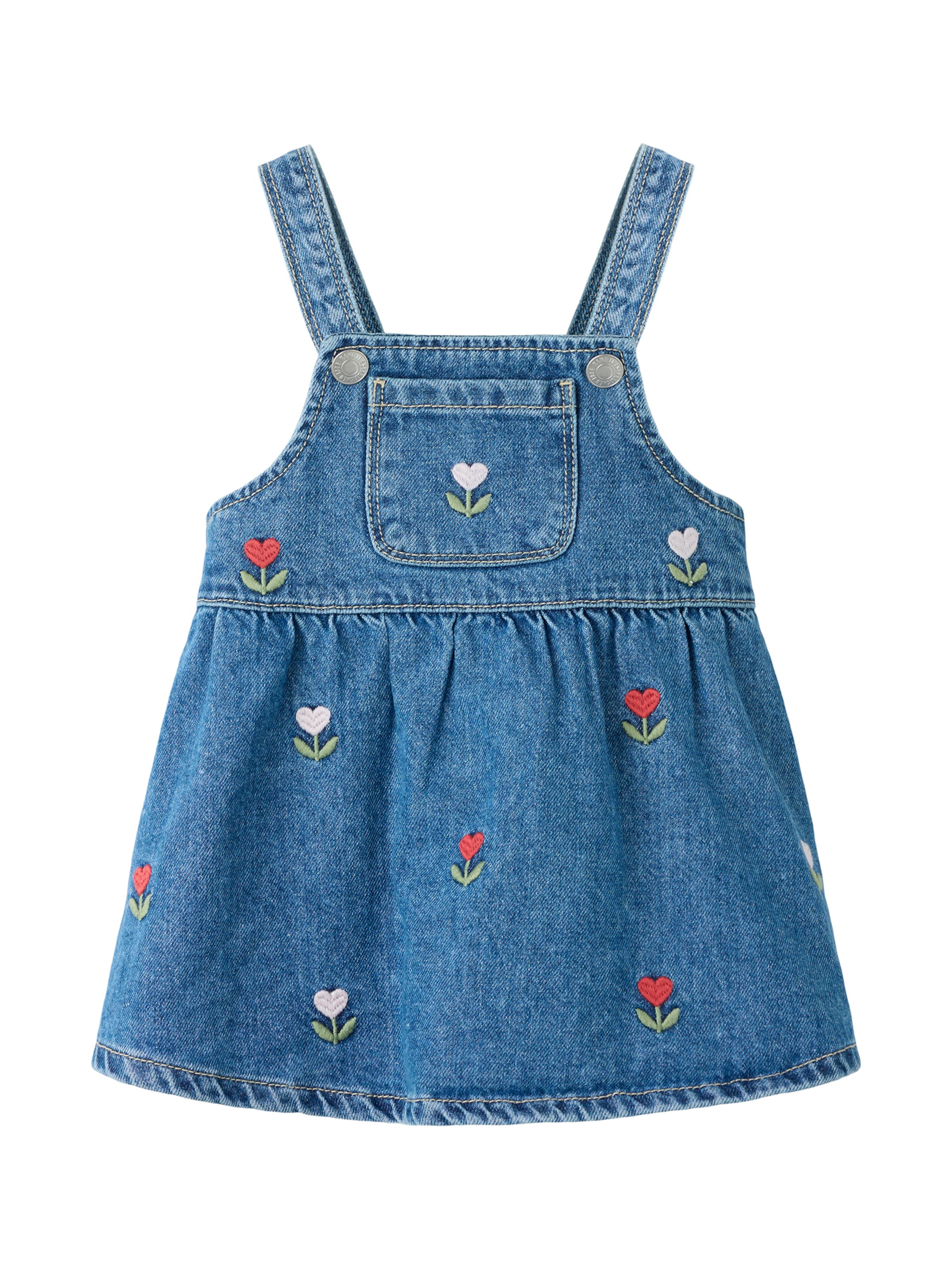 NAME IT - Vestido 'NBFMALO' en azul: frente