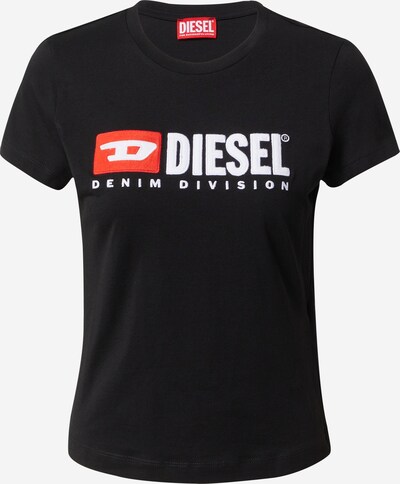 DIESEL Shirt in Grenadine / Black / White, Item view
