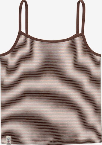Superdry & Co Top 'Athletic Essentials' in Braun: Vorderseite
