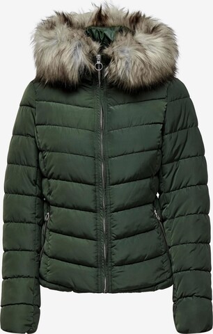 ONLY Winter Jacket in Green: front