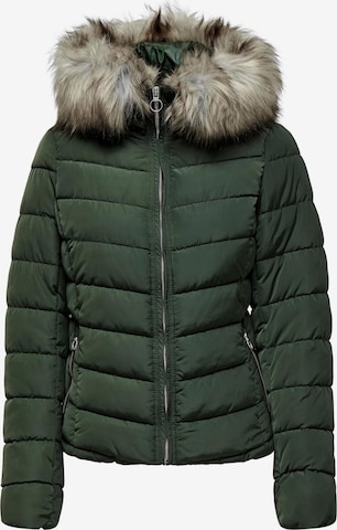 ONLY Winter Jacket in Green: front