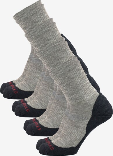ROGO Socks 'Worksocks' in Brown / Grey, Item view