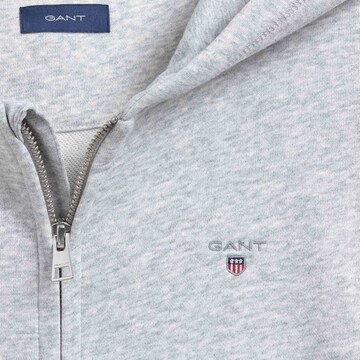 GANT Zip-Up Hoodie in Grey