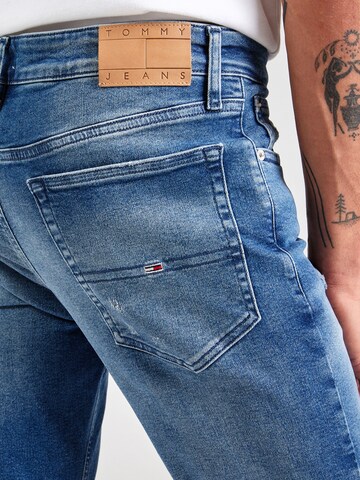 Tommy Jeans Kitsas Teksapüksid 'SIMON', värv sinine