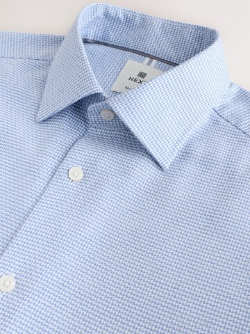 Next Slim Fit Hemd in Blau