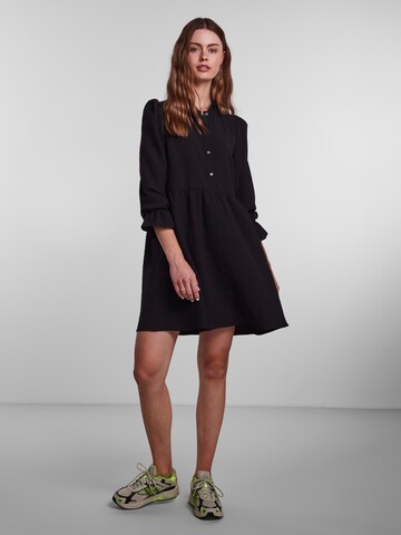 PIECES Shirt Dress 'OFELINA' in Black