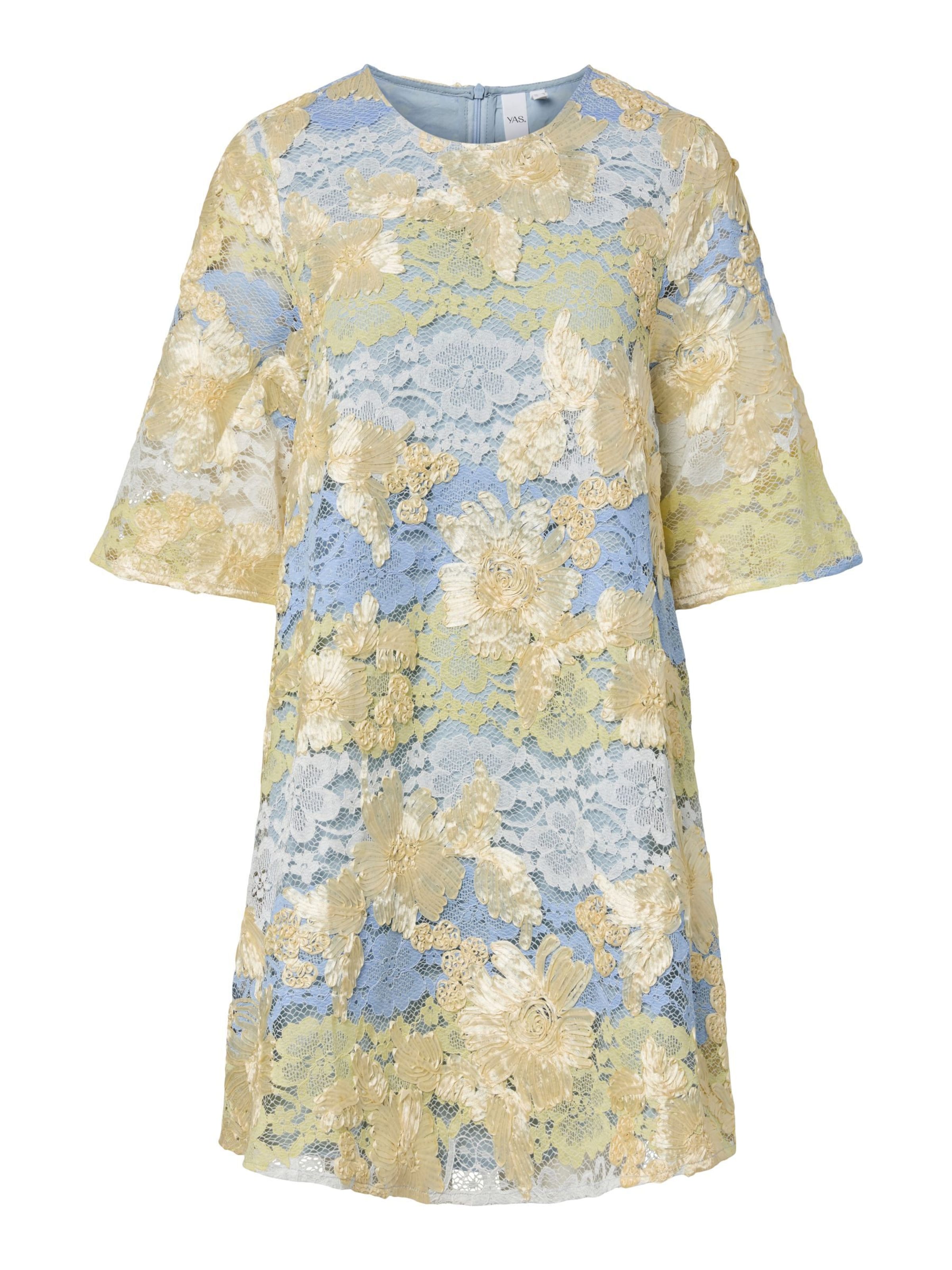 YAS Jurk 'FLIGO' in Blauw: voorkant