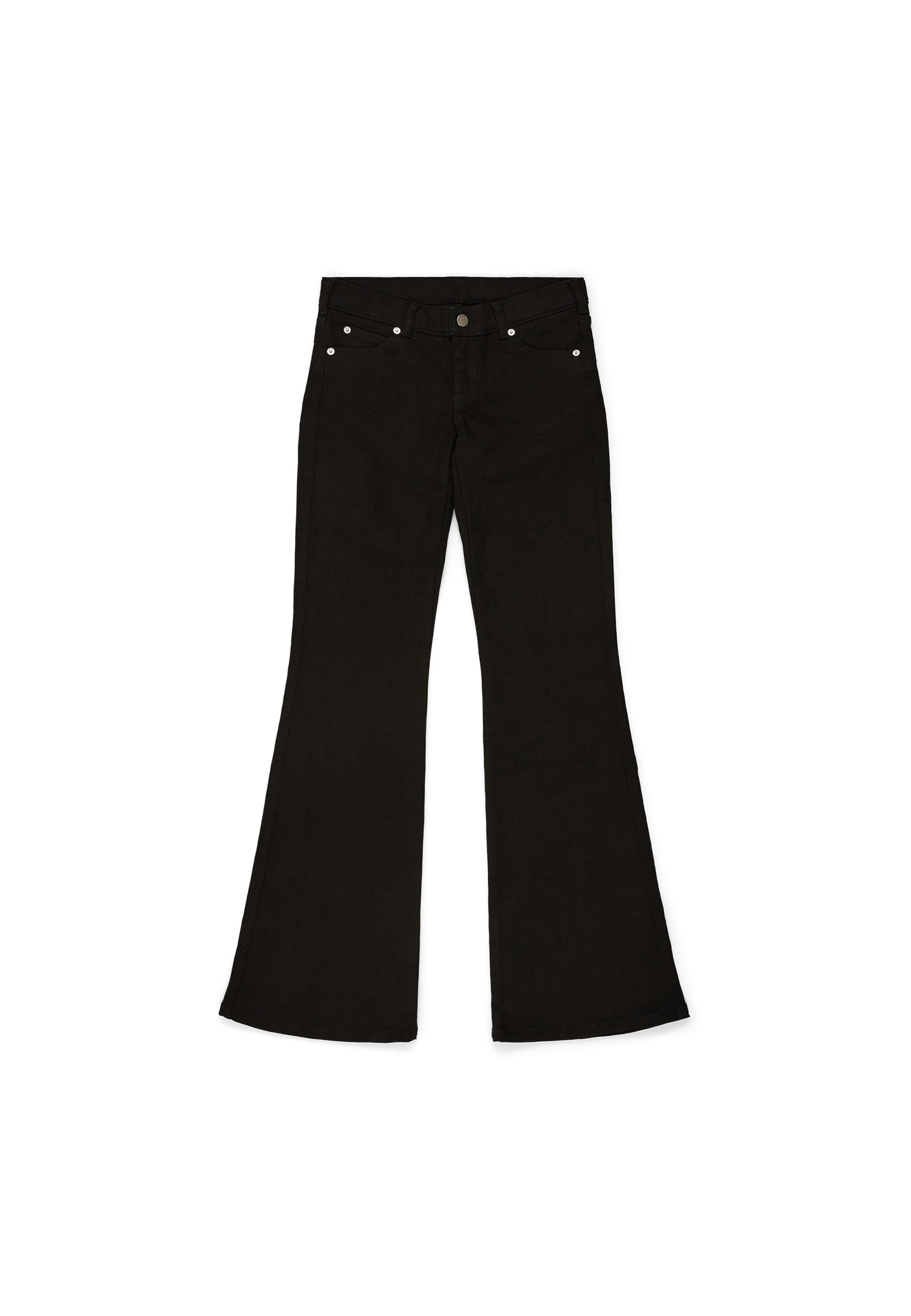 Dr. Denim Flared Jeans 'Kily' in Schwarz: Vorderseite