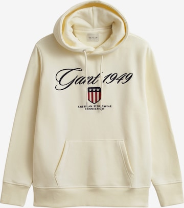 GANTSweater majica - bež boja: prednji dio