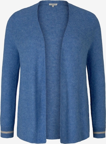 MY TRUE ME Knit Cardigan in Blue: front